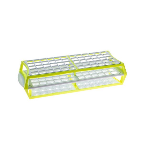 Vial rack, yellow